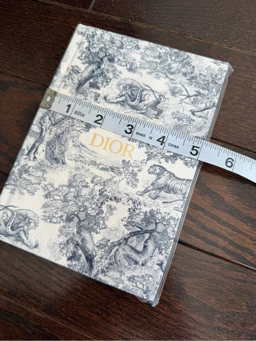 Dior Toile De Joy Hardcover Notebook in Gold color logo - Made in France 🇫🇷